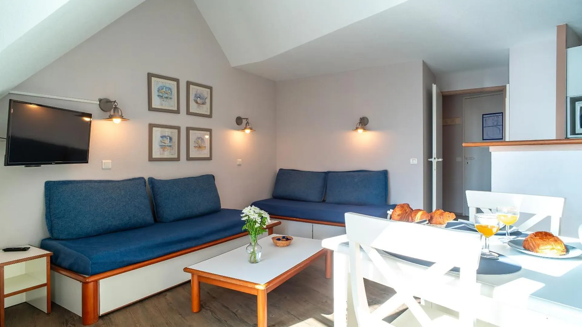 Les Glenans - Duplex Vue Mer Proche Plage Bénodet 0*,  Francia